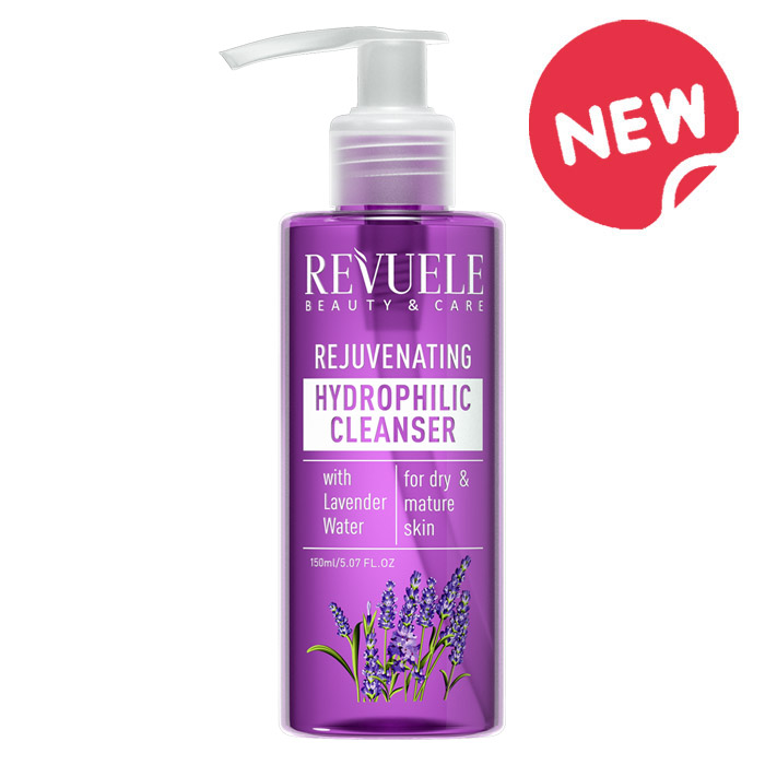 Revuele rejuvenating hydrophilic cleanser with lavender water
