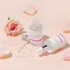 IUNIK ROSE GALACTOMYCES SYNERGY SERUM open with roses