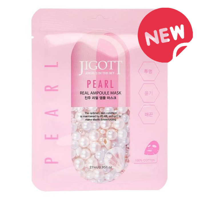 JIGOTT PEARL REAL AMPOULE MASK