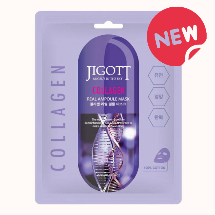 JIGOTT COLLAGEN REAL AMPOULE MASK