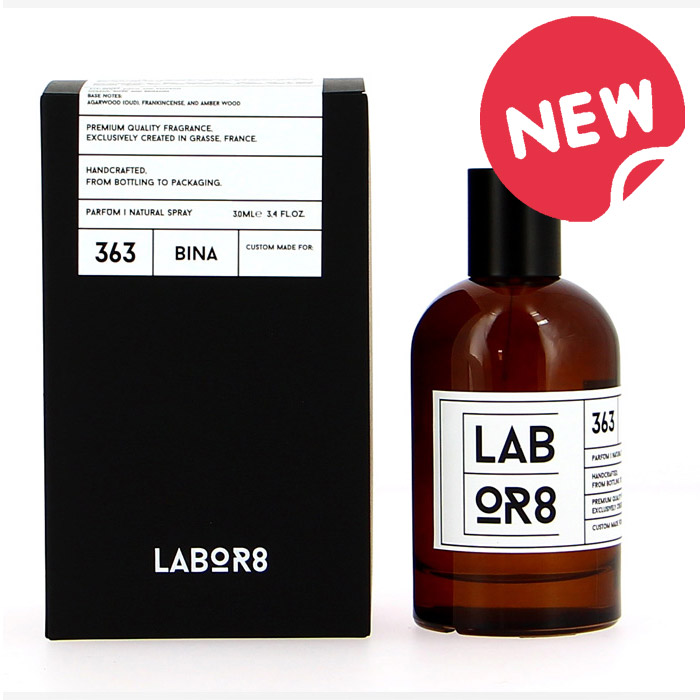 LABOR8 BINA 363 EDP 30 ml with packaging