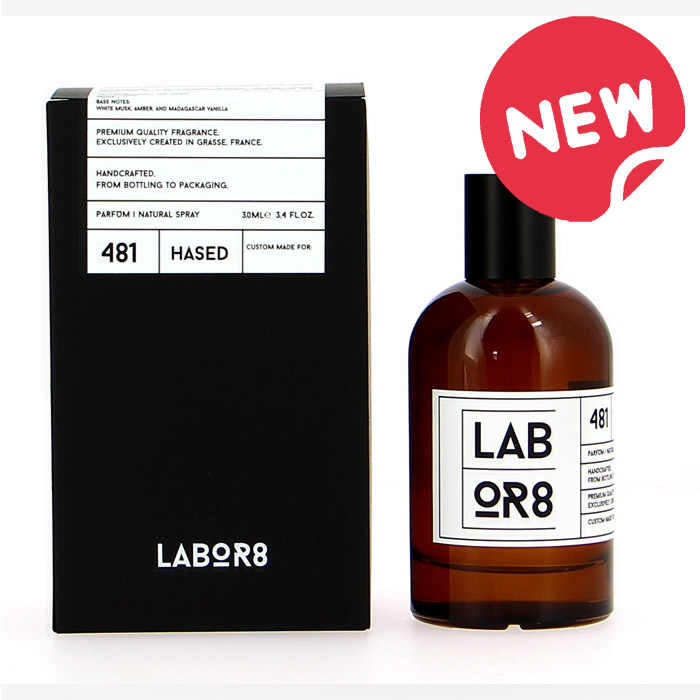 LABOR8 HASED 481 EDP 30 ml with packaging