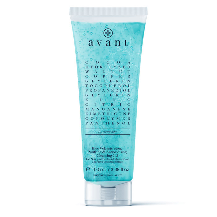 AVANT GEL PURIFICATOR SI ANTIOXIDANT CU PIATRA VULCANICA ALBASTRA, 100ml