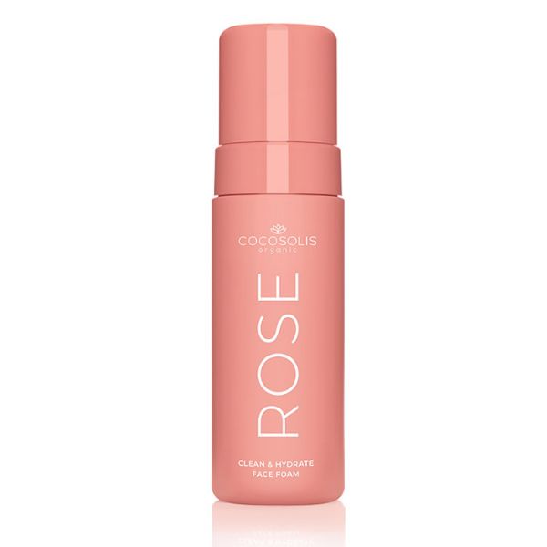 COCOSOLIS ROSE CLEAN & HYDRATE FACE FOAM