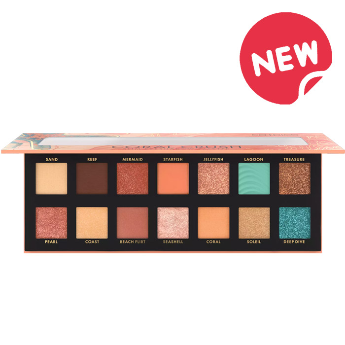 CATRICE CORAL CRUSH PALETA CU FARDURI PENTRU OCHI