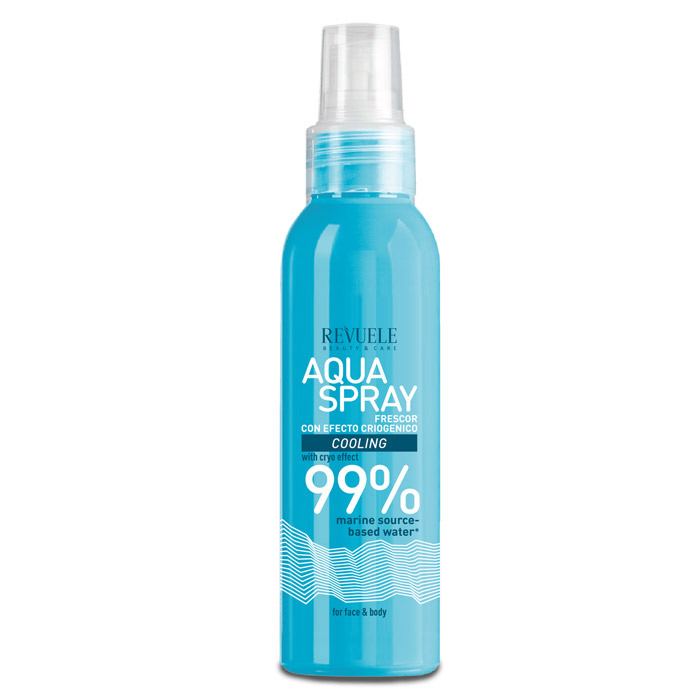 REVUELE AQUA SPRAY COOLING FOR FACE AND BODY, 200 ml