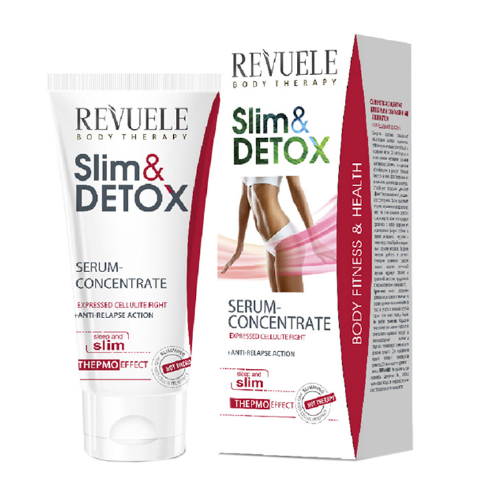 REVUELE SLIM & DETOX THERMO SERUM-CONCENTRATE FIGHTS EXPRESSED CELLULITE, 200ml