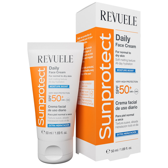 Revuele sunprotect daily face cream moisture boost SPF 50