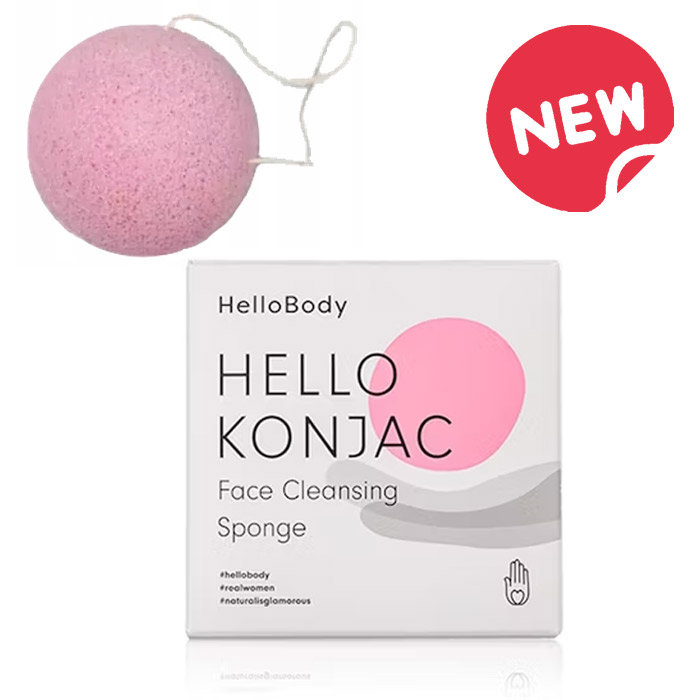 HELLOBODY CLEANSER FACE SPONGE- HELLO KONJAC