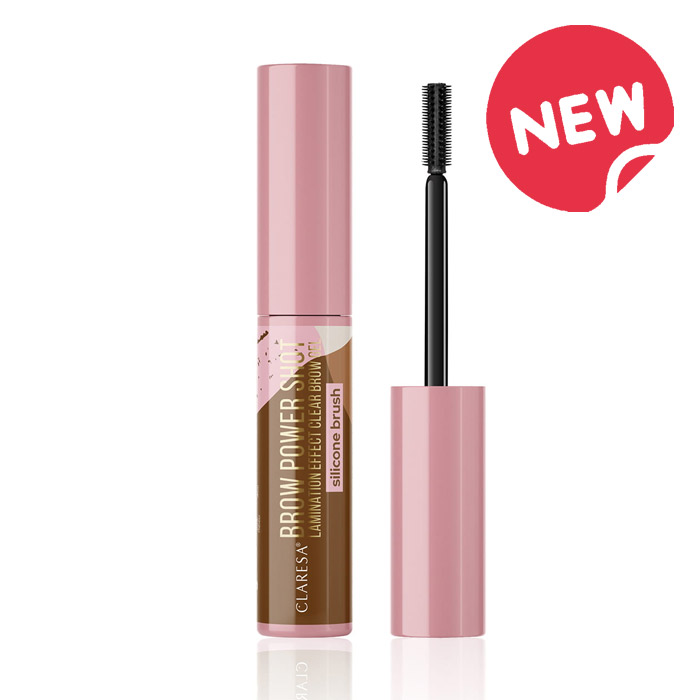 CLARESA BROW POWER SHOT GEL TRANSPARENT PENTRU SPRANCENE