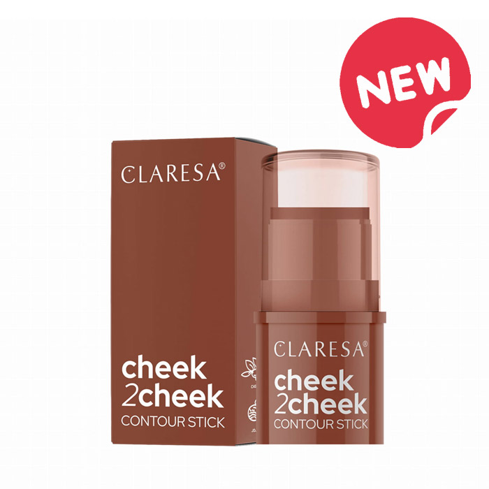 CLARESA CHEEK 2 CHEEK BRONZER CREMOS STICK - 01 NEUTRAL SAND