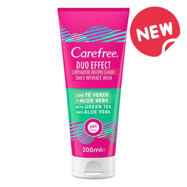 CAREFREE DUO EFFECT INTIMATE CLEANSER