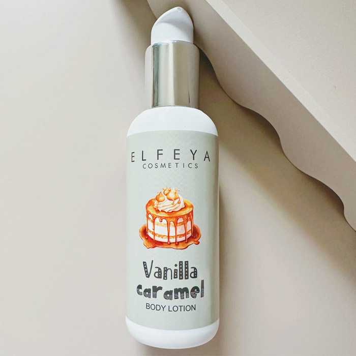 ELFEYA LOTIUNE DE CORP CU VANILIE SI CARAMEL, 150 ML