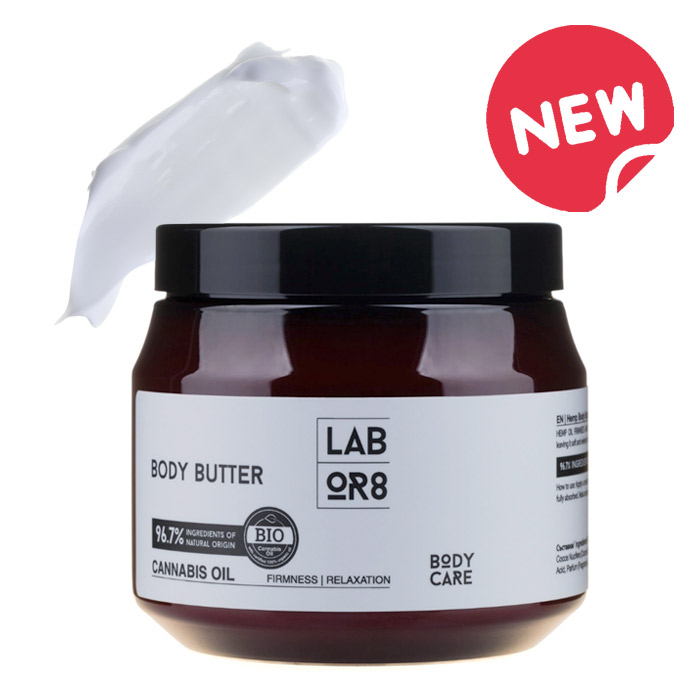 LABOR8 HEMP BODY BUTTER 250  ml