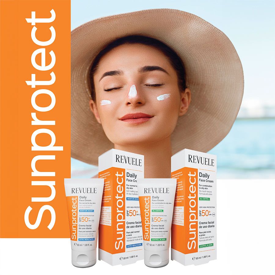 revuele sun protect products in pick n dazzle